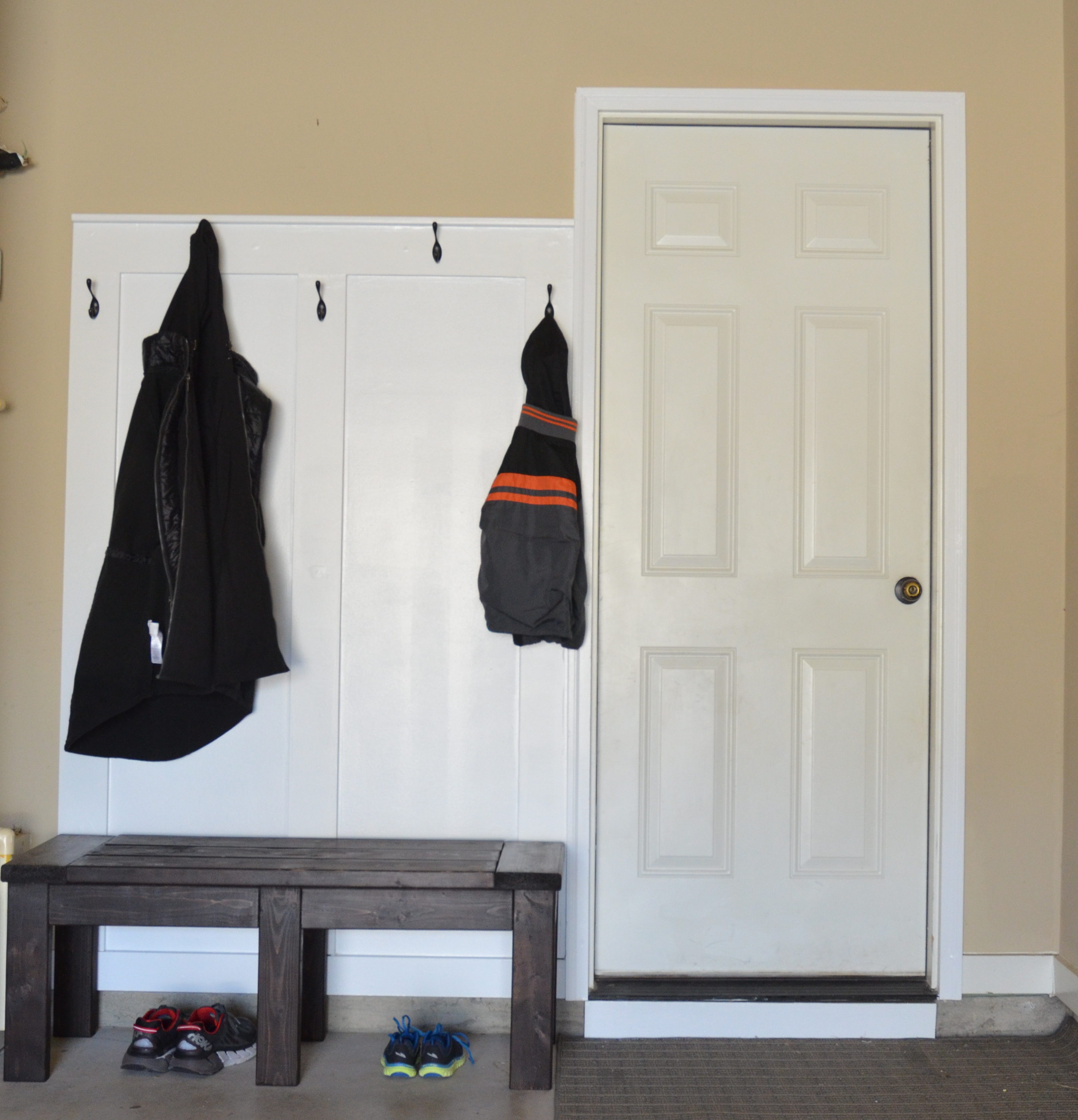 Seaton garage entryway.